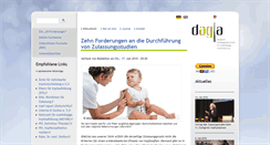 Desktop Screenshot of dagia.org